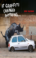 2026 Banksy, If Graffiti Changed Anything Wall Calendar