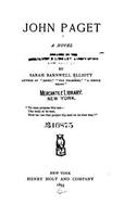 John Paget, A Novel