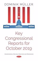 Key Congressional Reports for October 2019