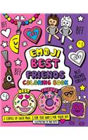 Emoji Best Friends Coloring Book