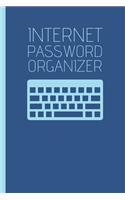 Internet Password Organizer: Logbook with Alphabetical Tabs (6" X 9")