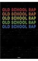Old School Rap Planner