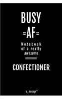 Notebook for Confectioners / Confectioner