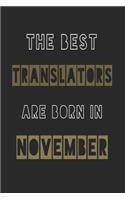 The Best translators are born in November journal