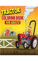 Tractor Coloring Book For Adults