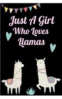 Just A Girl Who Loves Llamas