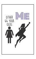 Funny Birthday Superheroe Notebook