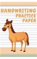 Handwriting Practice Paper