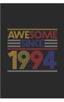 Awesome Since 1994: Dotted Bullet Grid Notebook - Journal for Birthday Gift Idea