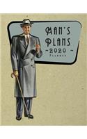 Man's Plans 2020 Planner