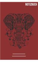 Notizbuch Mandala Elefant