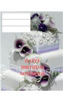 Happy Birthday Notbook