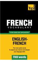 French vocabulary for English speakers - 7000 words