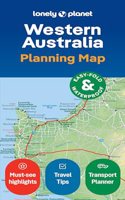 Lonely Planet Western Australia Planning Map: (Map)
