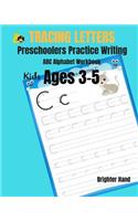 Tracing Letter Preschoolers*practice Writing*abc Alphabet Workbook*kids Ages 3-5