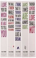 Dylan Thomas Bookmarks Pack 1