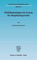 Mobilfunkanlagen Im System Des Bauplanungsrechts
