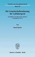 Die Gemeinschaftszulassung Fur Luftfahrtgerat