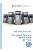 Password Change Notification Service: (English)