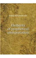 Elements of prophetical interpretation