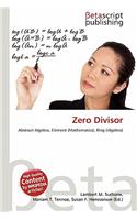 Zero Divisor: (English)