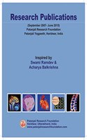 'Research Publications of Patanjali Research Foundation (September 2007 - June 2015)