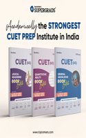 NTA CUET (UG) 2025 Entrance Exam preparation Quantitative Ability,logical Reasoning & General Knowledge (3 Set of Book) Book by SuperGrads