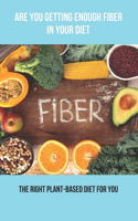 Are You Getting Enough Fiber In Your Diet: The Right Plant-Based Diet For You: Fiber Diet Foods