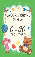 Number Tracing Book For kids