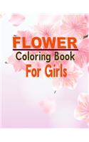 Flower Coloring Book for Girls