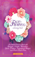 130+ Flowers Coloring Book