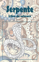 Serpente - Libro da colorare