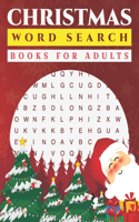Christmas Word Search Books For Adults: Word Find Puzzle Books For Adults