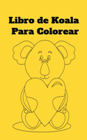 Libro de Koala Para Colorear