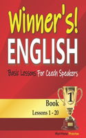 Winner's English - Basic Lessons For Czech Speakers - Book 1