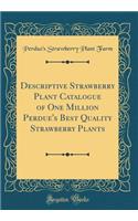 Descriptive Strawberry Plant Catalogue of One Million Perdue's Best Quality Strawberry Plants (Classic Reprint)