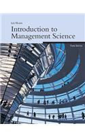 Introduction to Management Science, 3e
