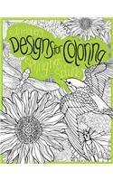 Spring Has Sprung: (Designs for Coloring)