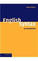 English Syntax: An Introduction