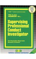 Supervising Professional Conduct Investigator