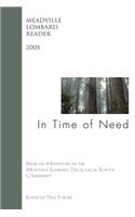 In Time of Need