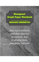 Hexagonal Graph Paper Notebook