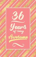 36th Birthday Journal