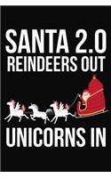 Santa Reindeers Out Unicorns In