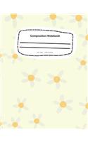 Composition Notebook: 7.44 x 9.69, 18.90 x 24.61cm School Notebook Journal