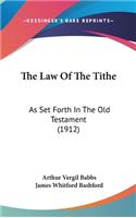 The Law Of The Tithe