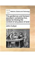 The gentleman and farmers' assistant