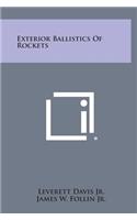 Exterior Ballistics Of Rockets