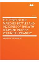 The Story of the Marches, Battles and Incidents of the 36th Regiment Indiana Volunteer Infantry: (English)