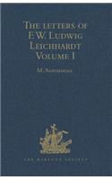 Letters of F.W. Ludwig Leichhardt